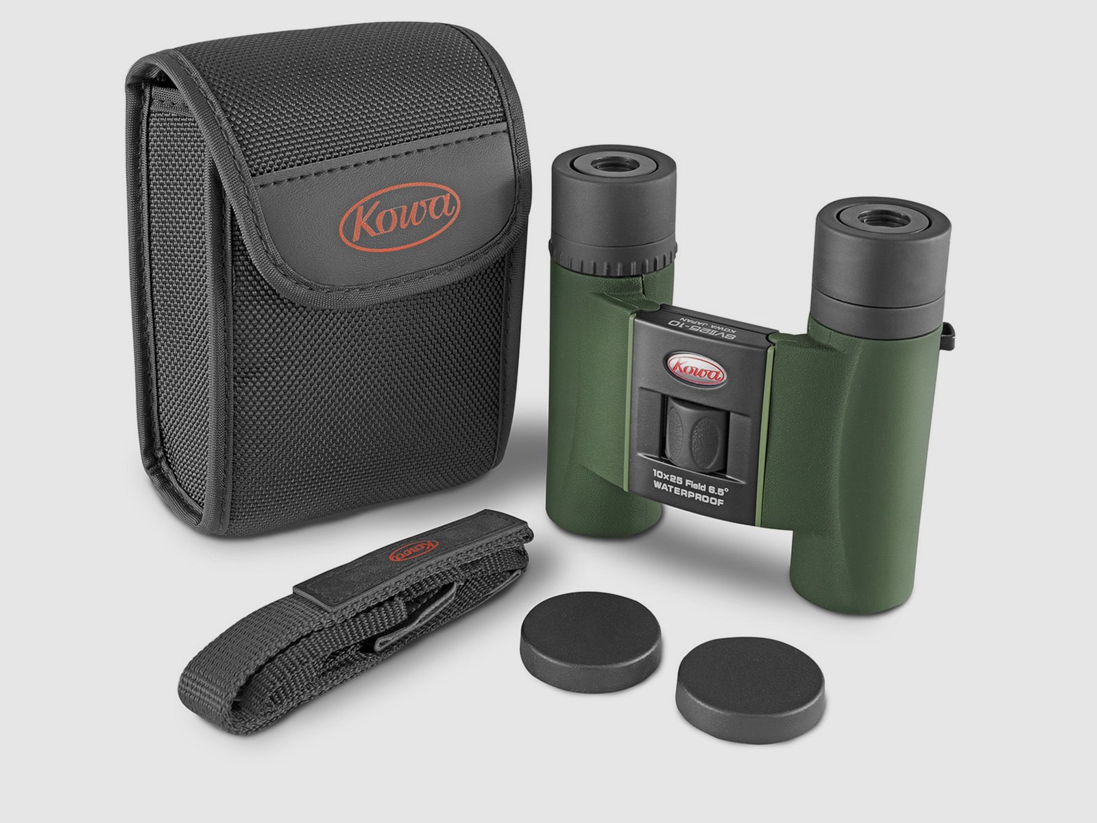 Kowa 10X25 SV II Fernglas mit Zubehör