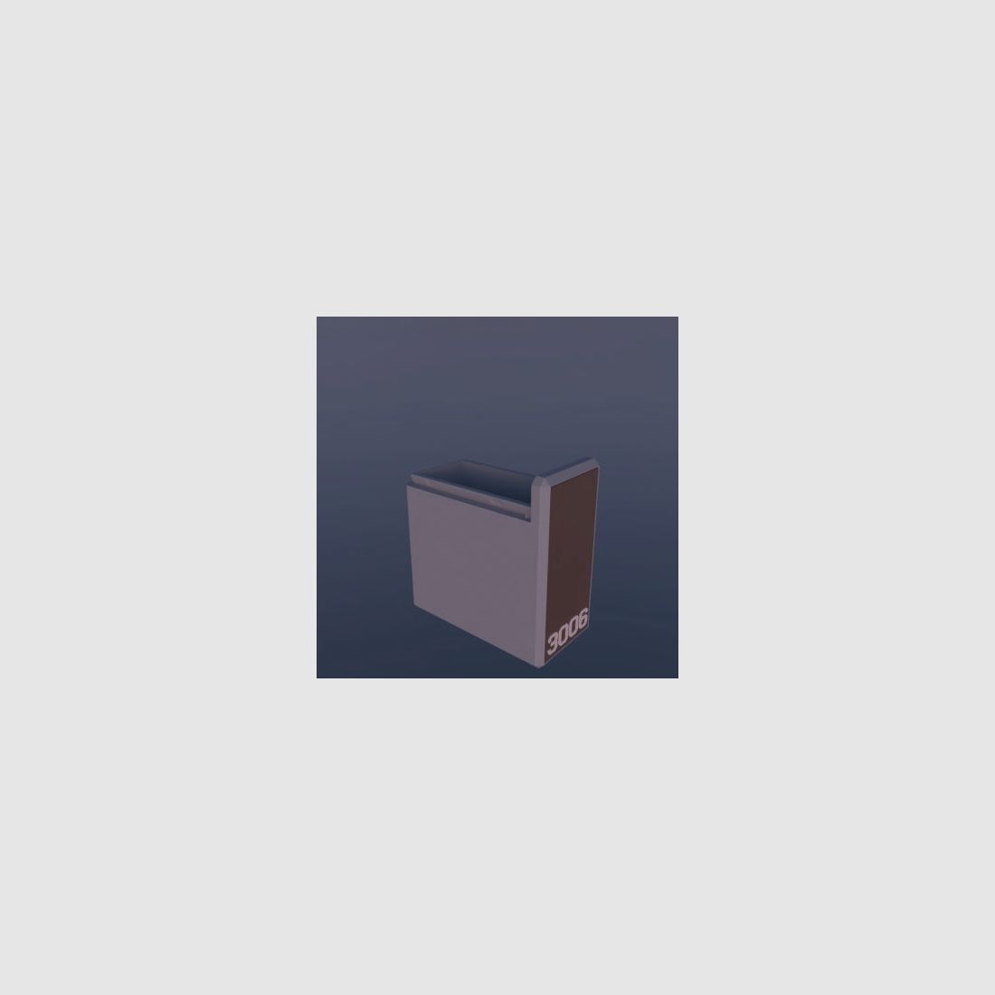 Filamelt Munitionsbox / .30-06 SPRG / ‘Schiebedeckel’ / Patronenbox, Ammo Box