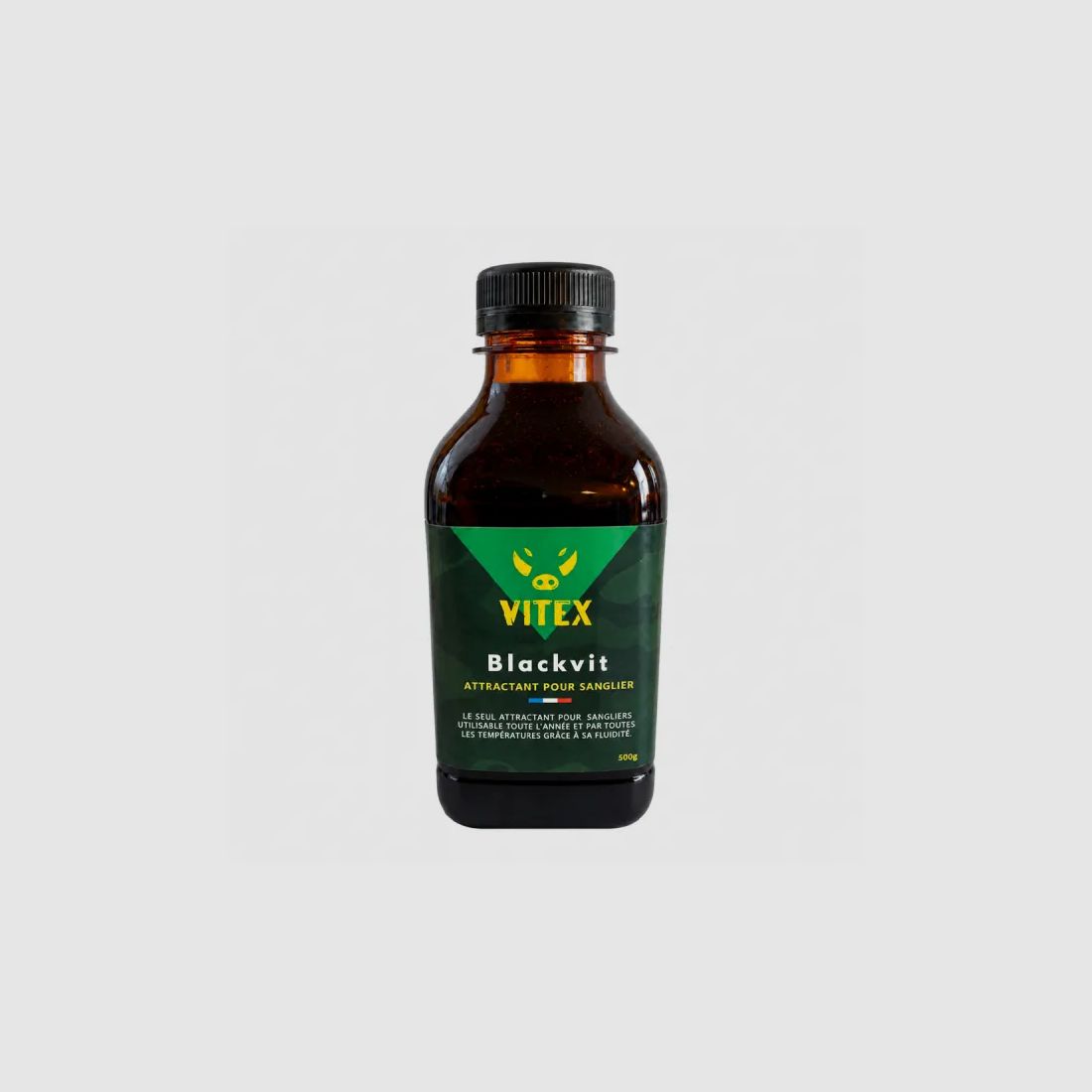 Vegetable tar Vitex Blackvit ultra fluid in bottle 500 g, image 1 of 3