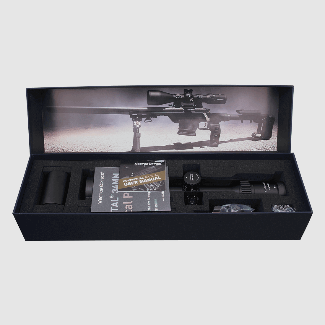 Zielfernrohr Vector Optics continental 4-24 x 50 SFP RET TACTICAL, Bild 5 von 9