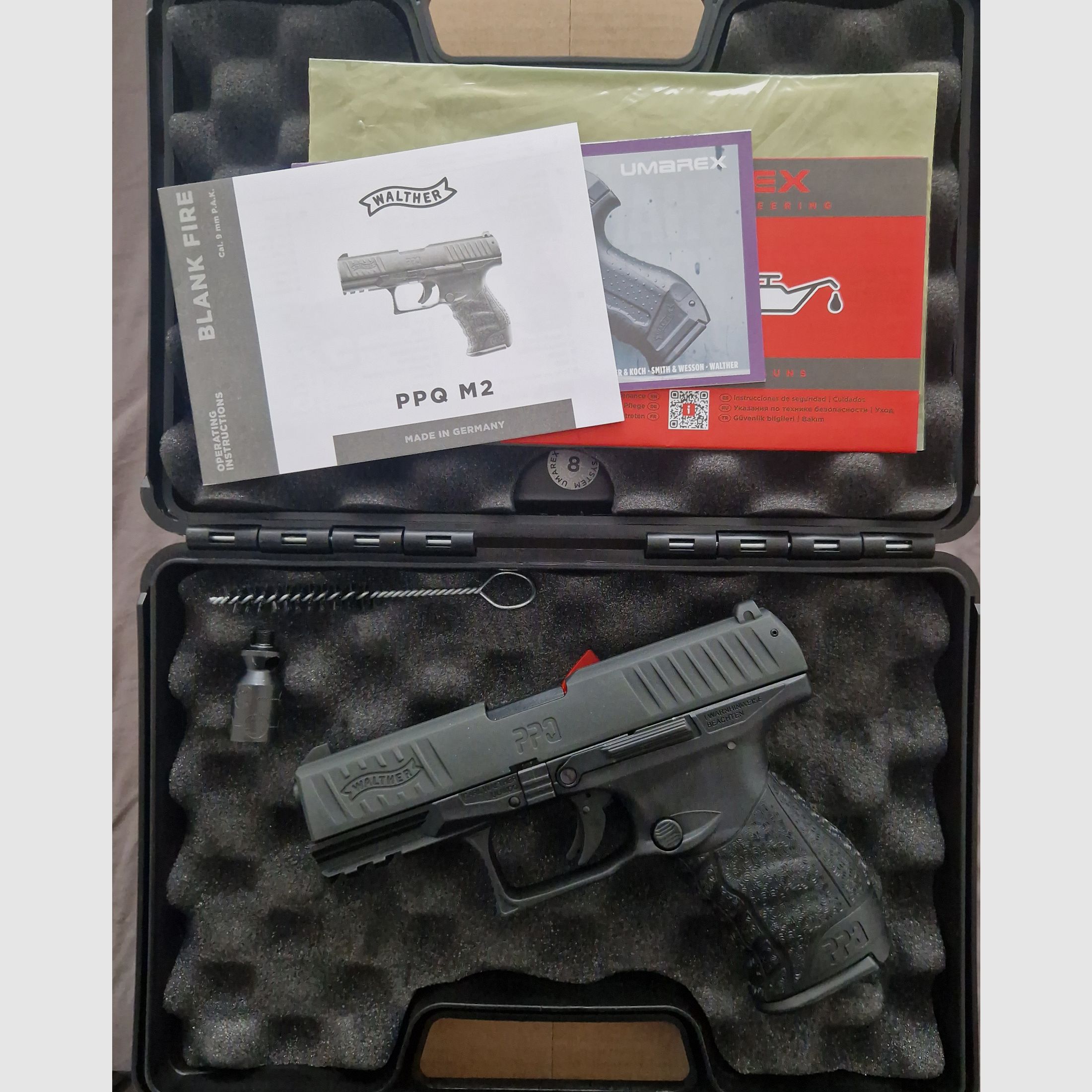Walther PPQ M2 Schreckschuss Pistole 9 mm P.A.K.