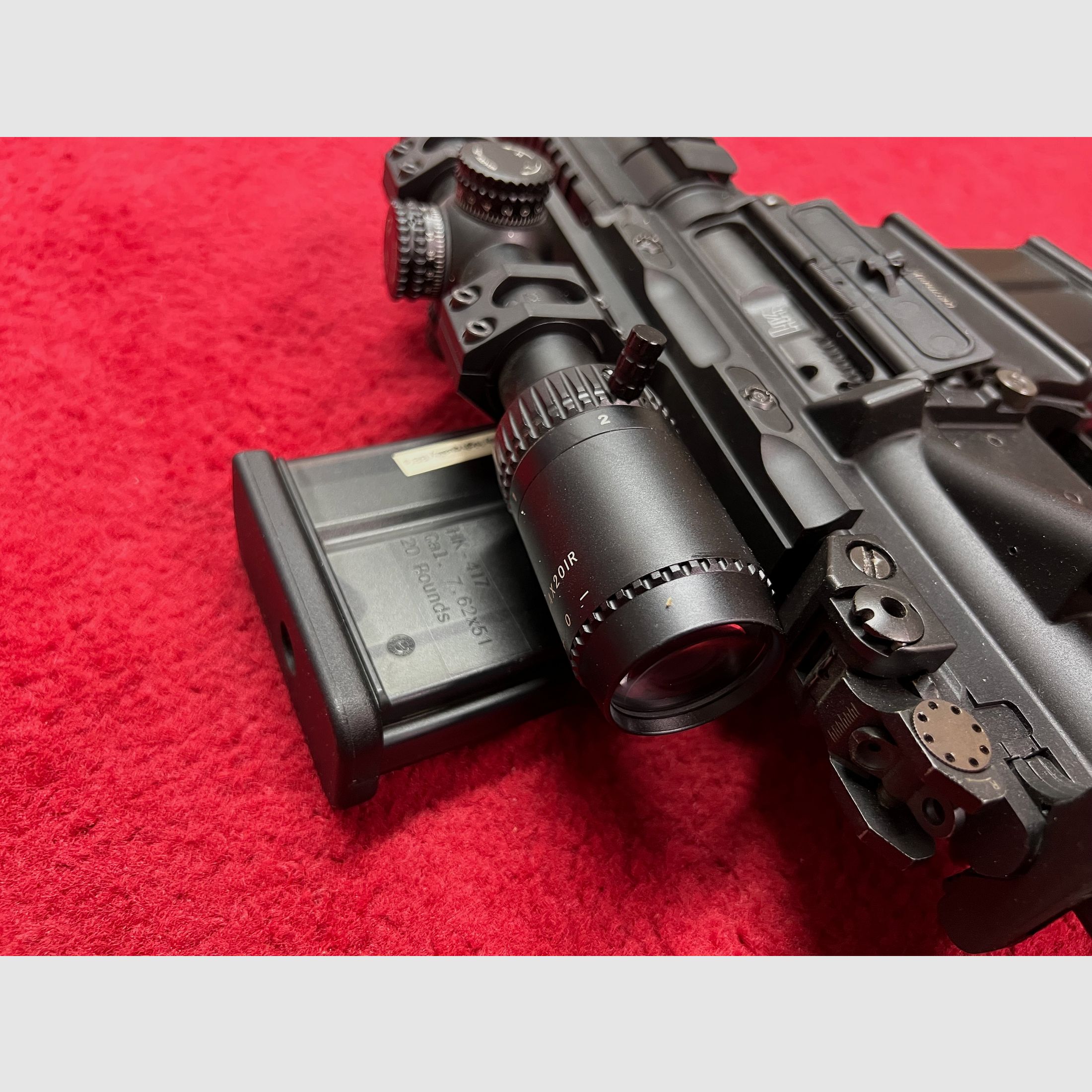 VFC H&K 417 D  Open Bolt GBB 6mm BB in Schwarz 