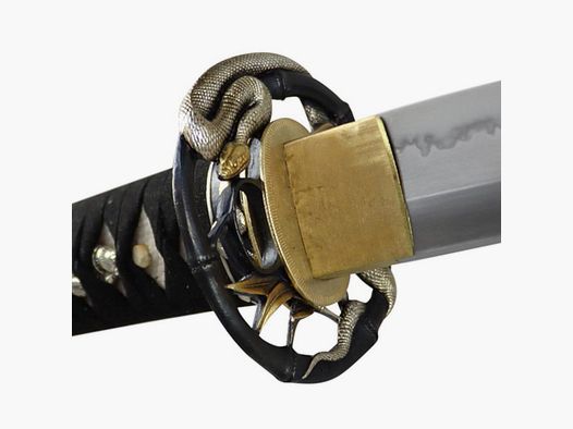 Snake Katana mit hochwertiger Politur