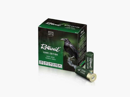ROTTWEIL Game Edition Corbeau 12/70 – 34 g