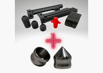 Z-RAM Z-MAG & 6X Z.68S 9.5G STAAL KOGELS CAL 0.68 KLAAR VOOR FSC/TCP