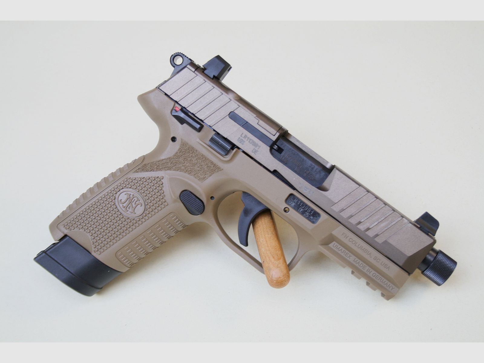 Pistolet Browning FN 502 Tactical Calibre .22lr – FDE, image 4 sur 8