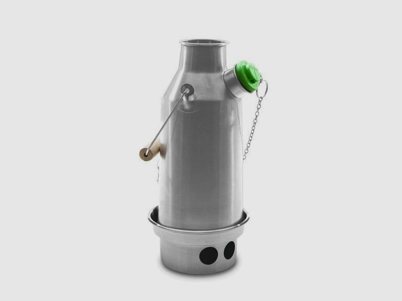 Kelly Kettle Trekker Wasserkocher mit Feuerbasis