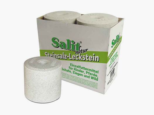 Leckstein Salit Steinsalz 4 x 5kg