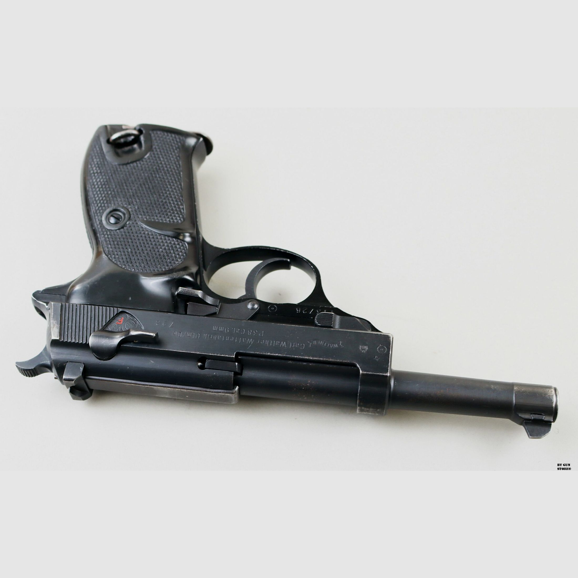 Pistola Walther mod. P38 cal. 9×19 mat. 113726, immagine 5 di 12