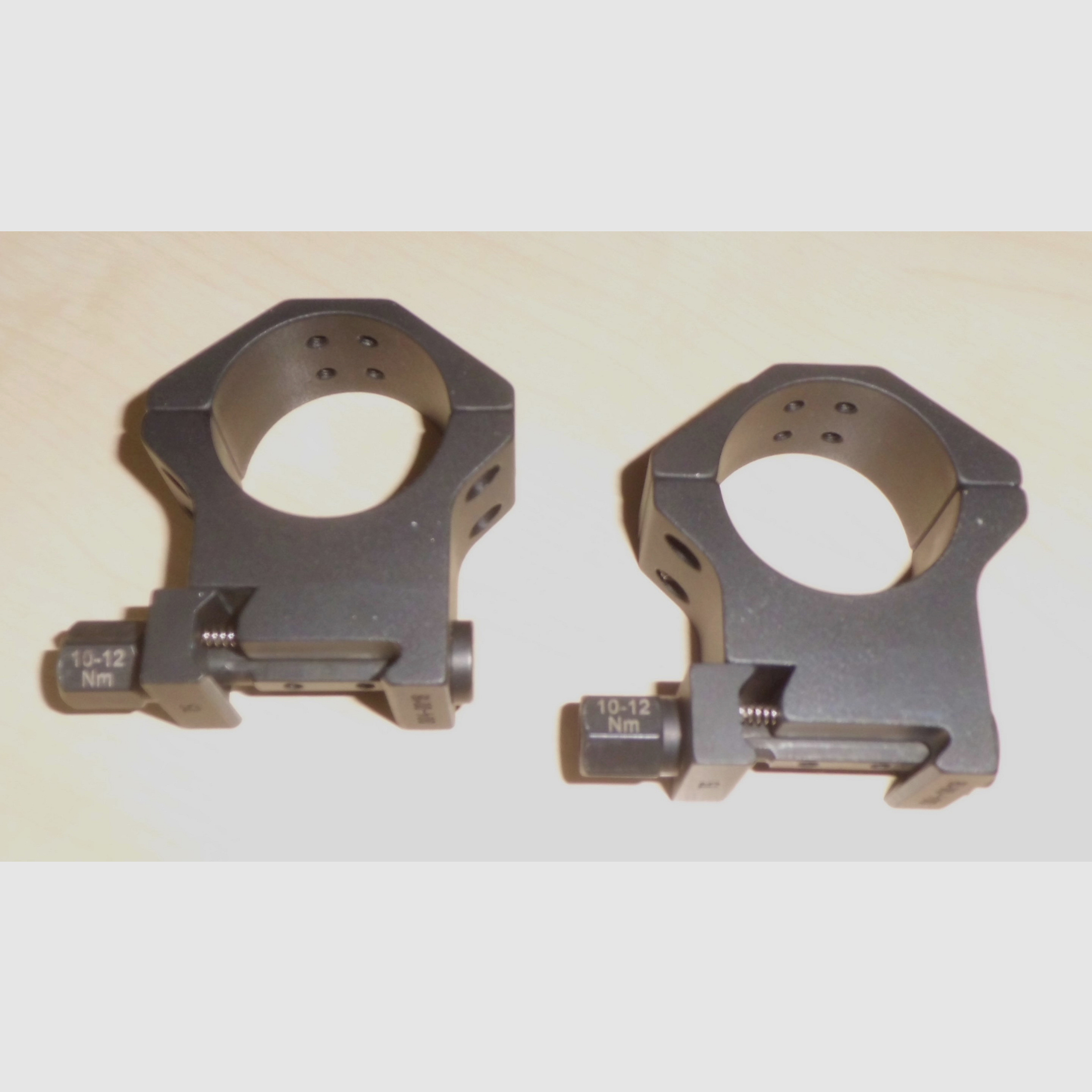 Recknagel ERATAC scope rings 34mm, height = 18 mm