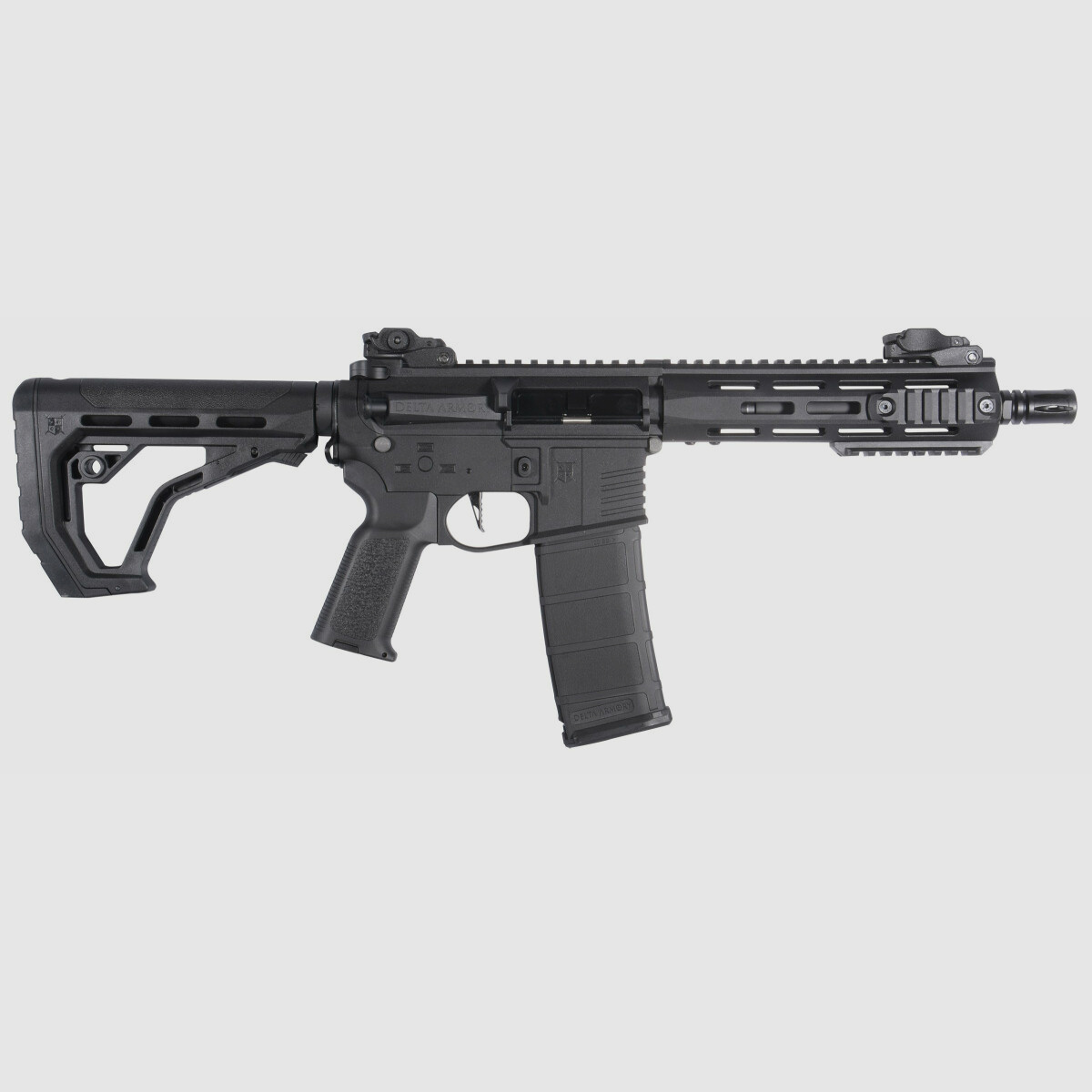 M4 AR15 M-LOK 8 Zoll CHARLIE EAGLE ETU Schwarz S-AEG Airsoft Gewehr Frei ab 18 Jahren | Delta Armory