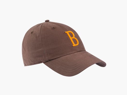 Beretta Big B casquette marron clair taille unique emblème orange