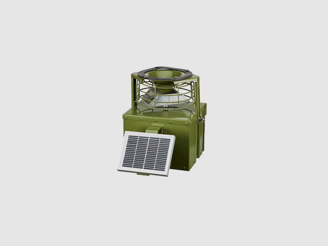 Huntera Futterautomat 12V mit Solar Panel