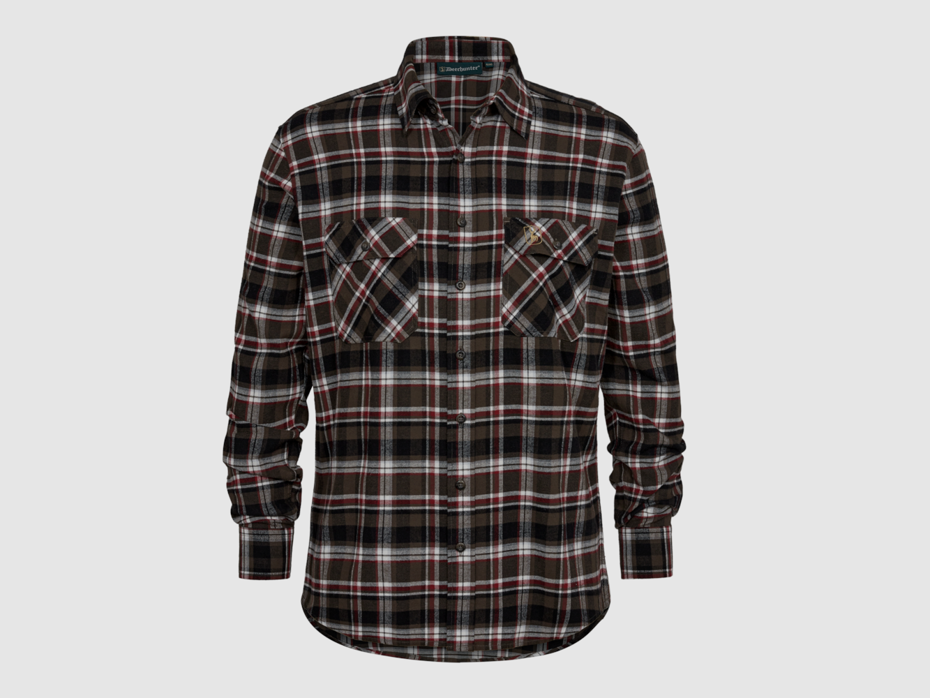 Deerhunter 8735 Nathan Camisa Marrón 47/48, imagen 1 de 9