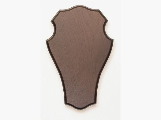 Okrągła tabliczka z jeleniem nr 53, ciemna, 52x26 cm