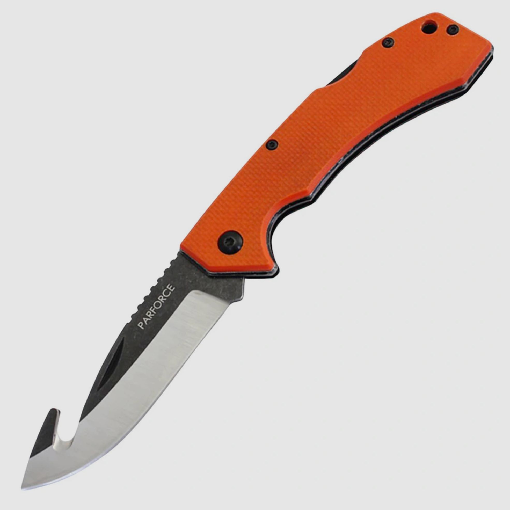 Couteau pliant Parforce Klapp Skinner 440 C G10 en orange