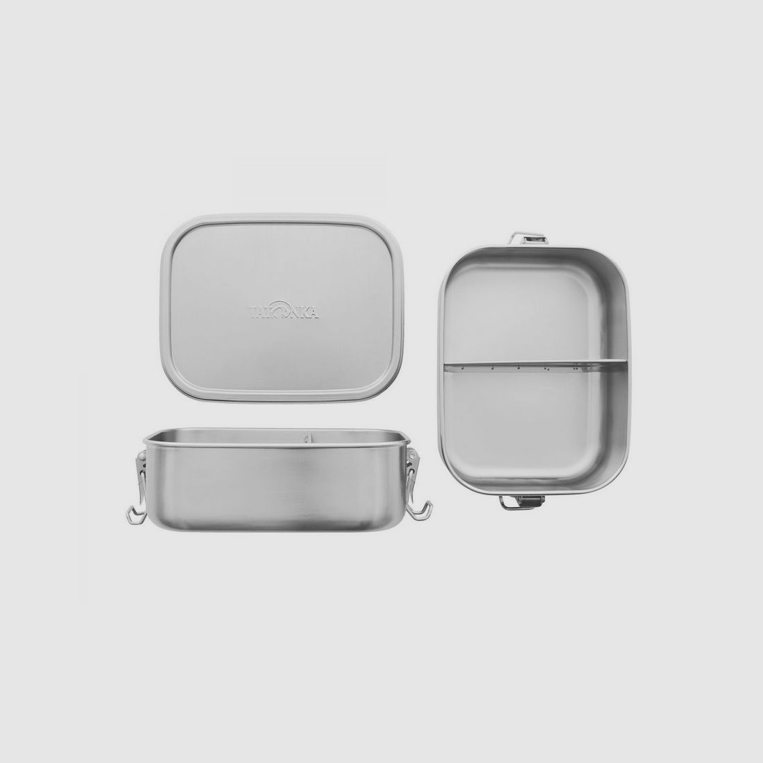 TATONKA Lunch Box II 800 Lock Edelstahl-Brotdose