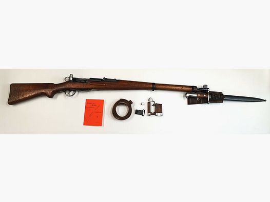 Fabbrica d'armi Bern fucile a ripetizione Fabbrica d'armi Bern Svizzero K31 Calibro 7,5x55 svizzero completo con numeri corrispondenti + baionetta
