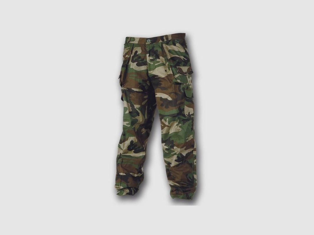 Ungefütterte Baumwollhose Woodland Patton
