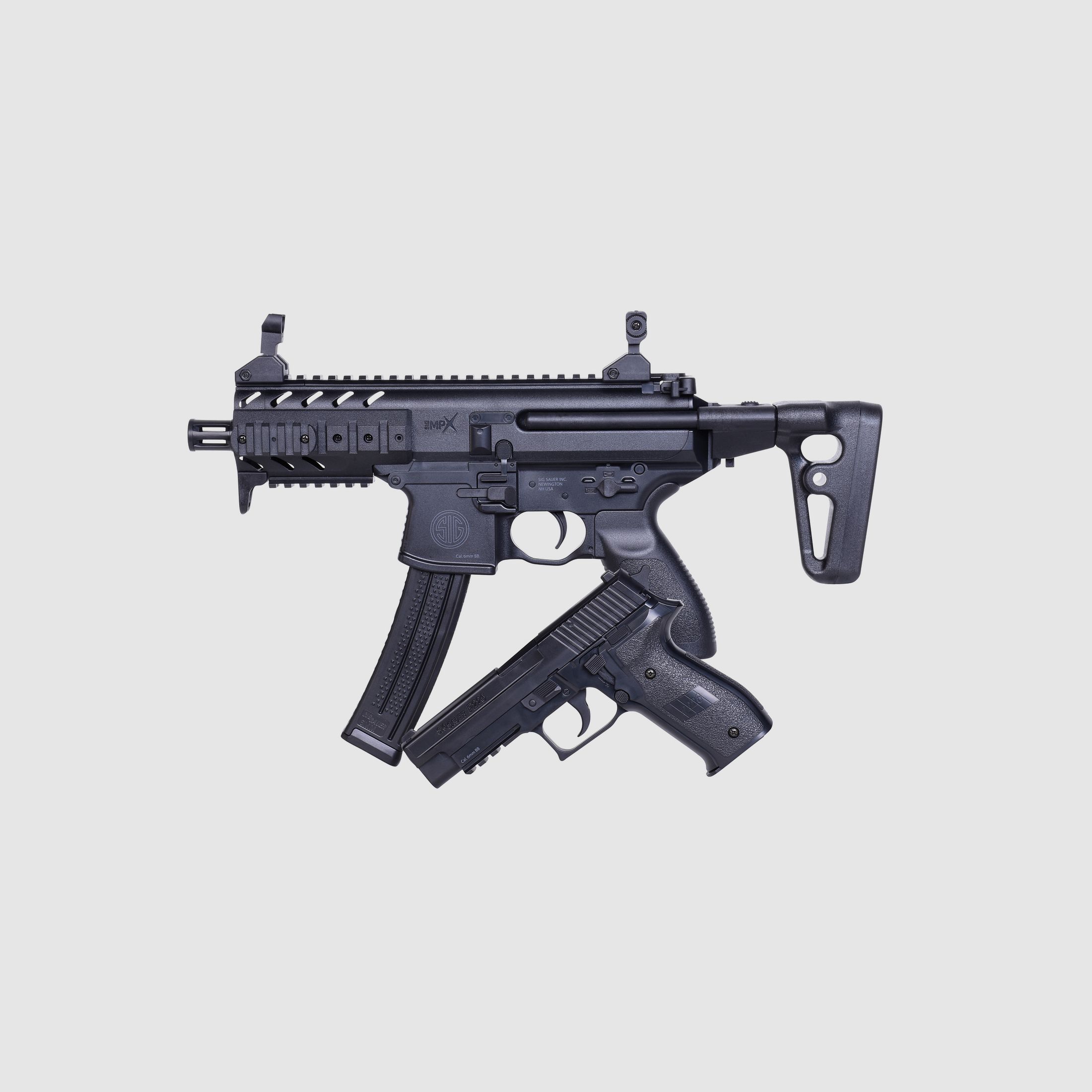 SIG SAUER MPX P226 Set Schwarz 6mm - Airsoft Federdruck