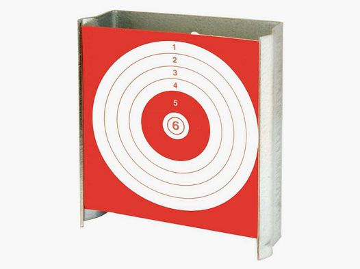 Zielplatte flach 10 x 10 cm Shoot again