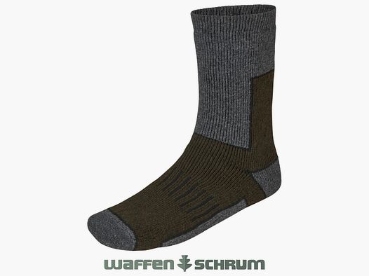Seeland Socken Field Thermo Pine Green Melange/ Grey