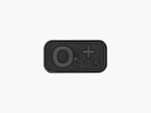 JTG Bloodtype Rubber Patch 0 Pos-Blackops