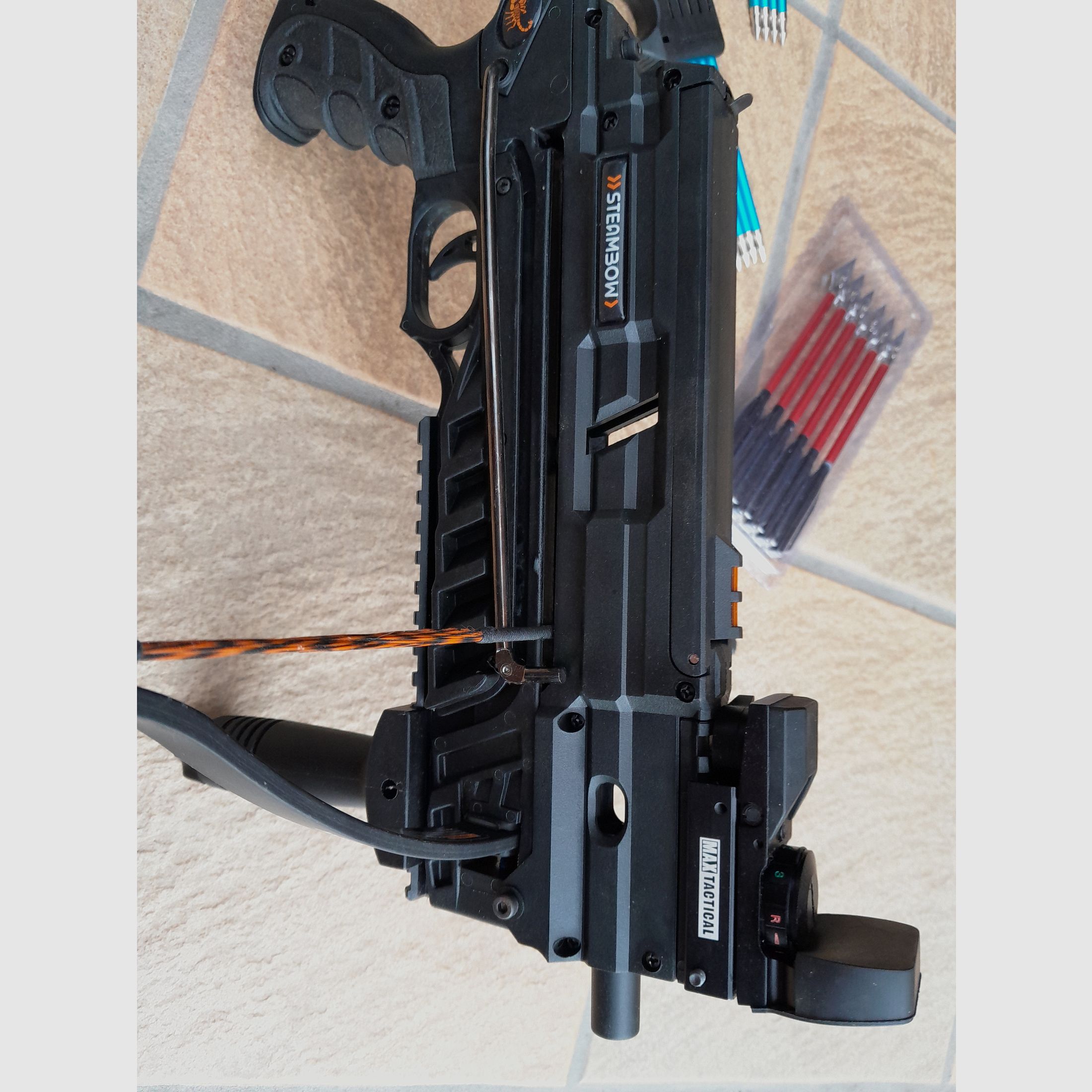 Stinger 2 ar6 Tactical Steambow
