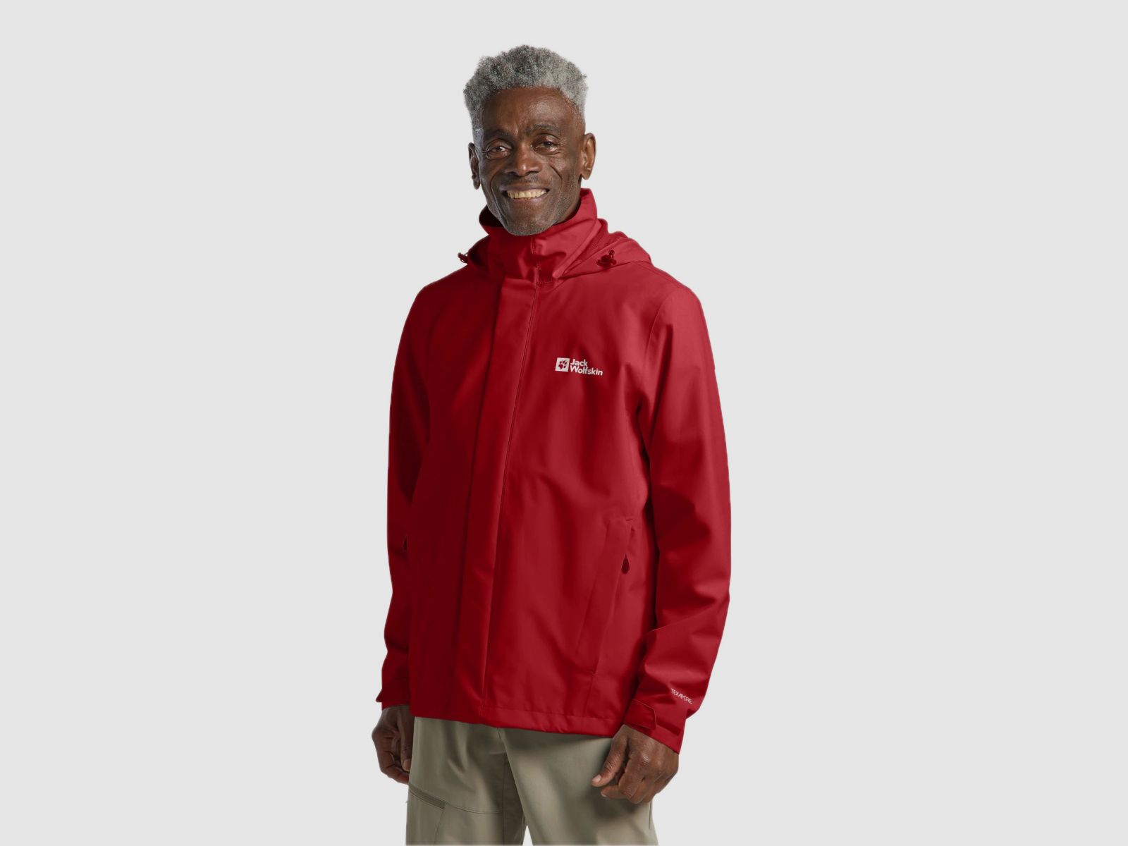 JACK WOLFSKIN Trailtime 2l Jkt M Adrenaline Red