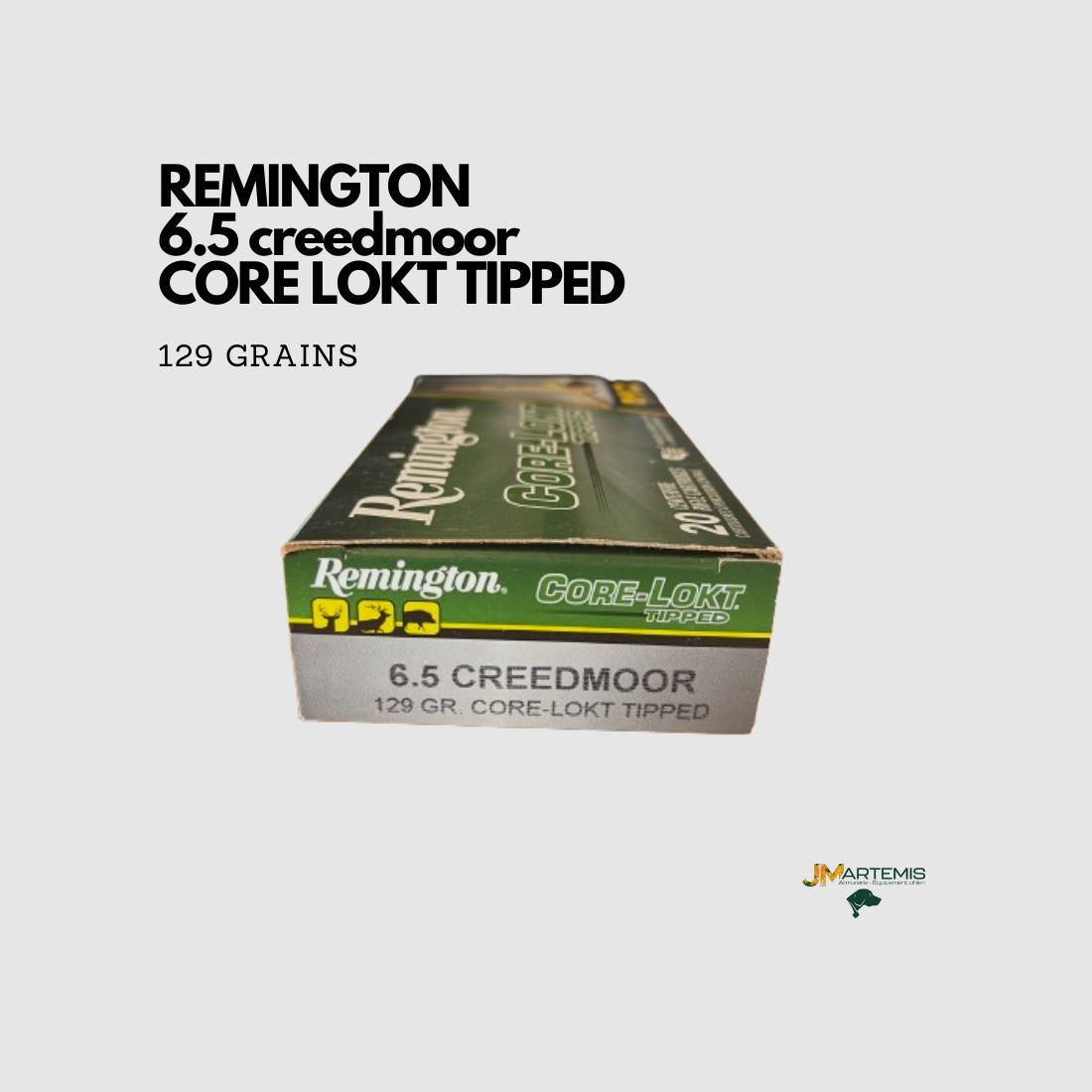 Patrone REMINGTON 6.5 CREEDMOOR CORE LOKT TIPPED 129GR, Bild 2 von 4