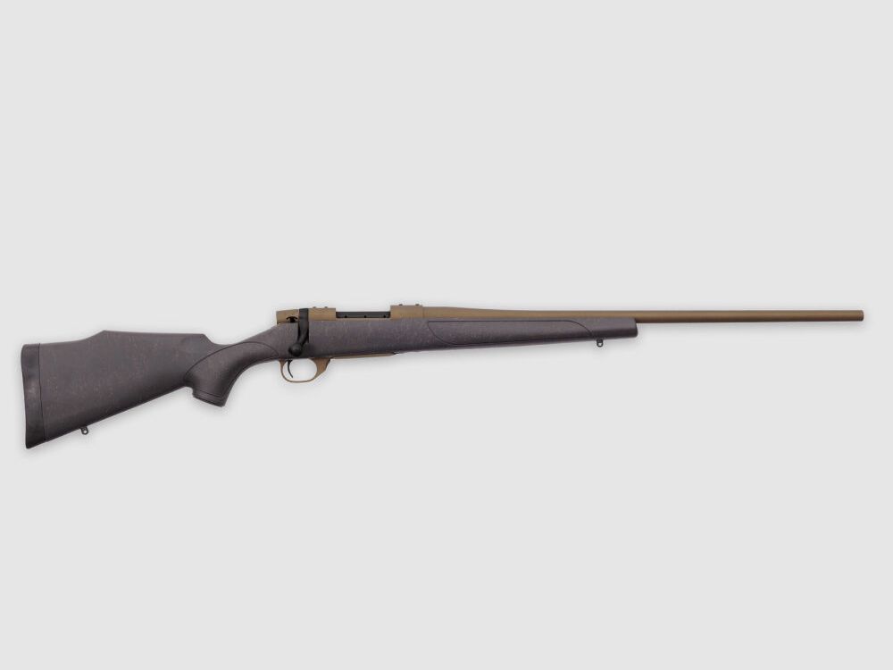 Weatherby VANGUARD WEATHERGUARD .30-06 SPRING 22"/56CM BRONZE CERAKOTE M14X1