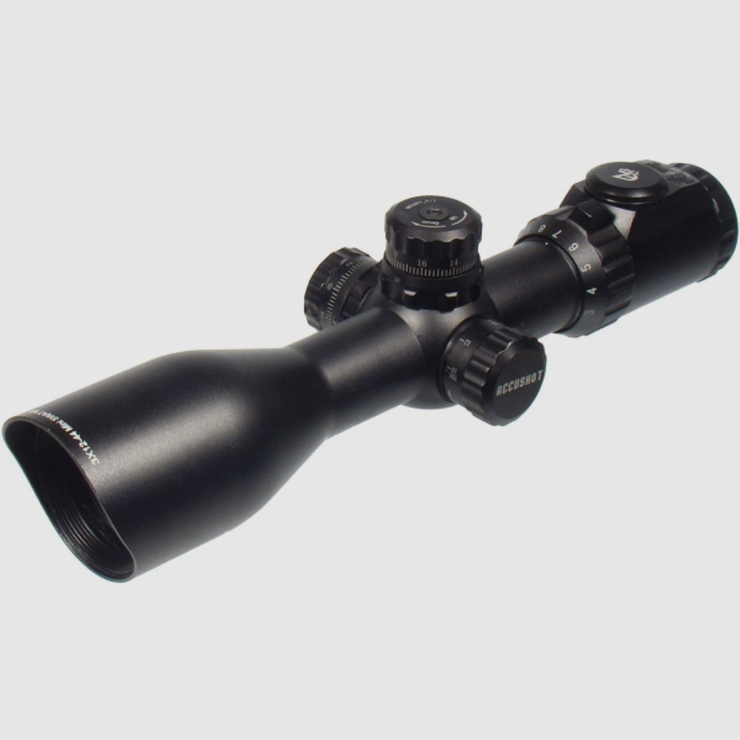 UTG Zielfernrohr 3-12X44 AO 36-Farben MilDot 30mm