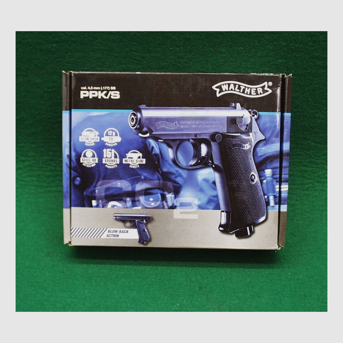 Walther	 PPK/S CO2 Pistole