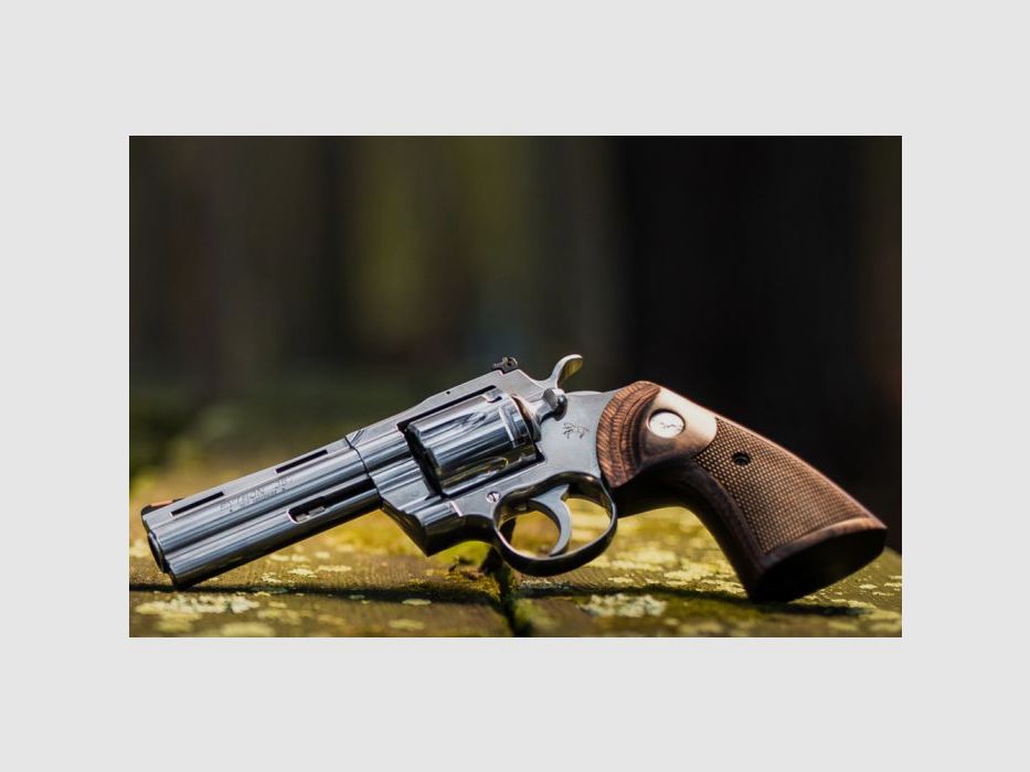 Colt Revolver Python 4,25" Kal.357 Mag. Stainless, Bild 7 von 8