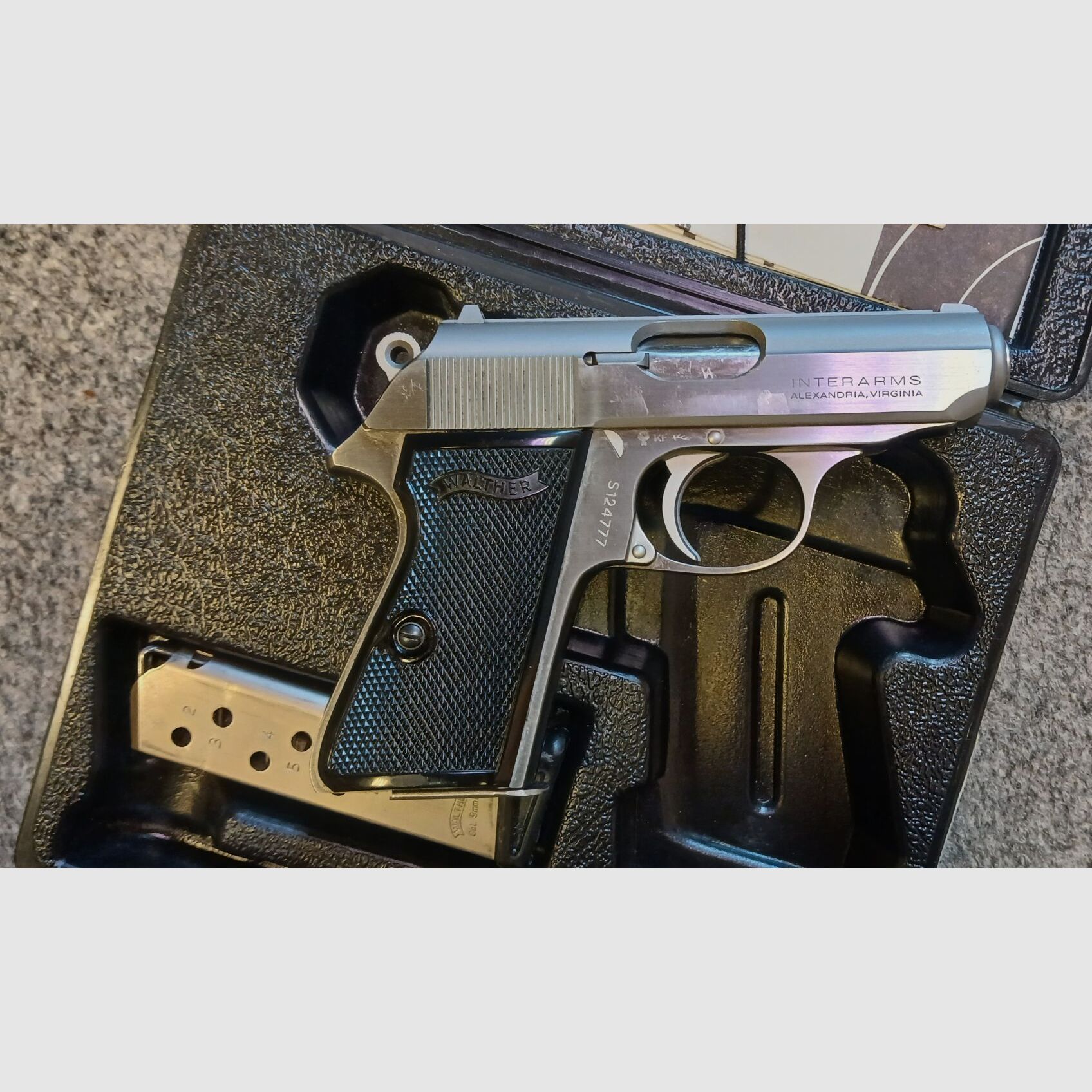 Walther (Interarms, Alexandria Virginia) PPK/S