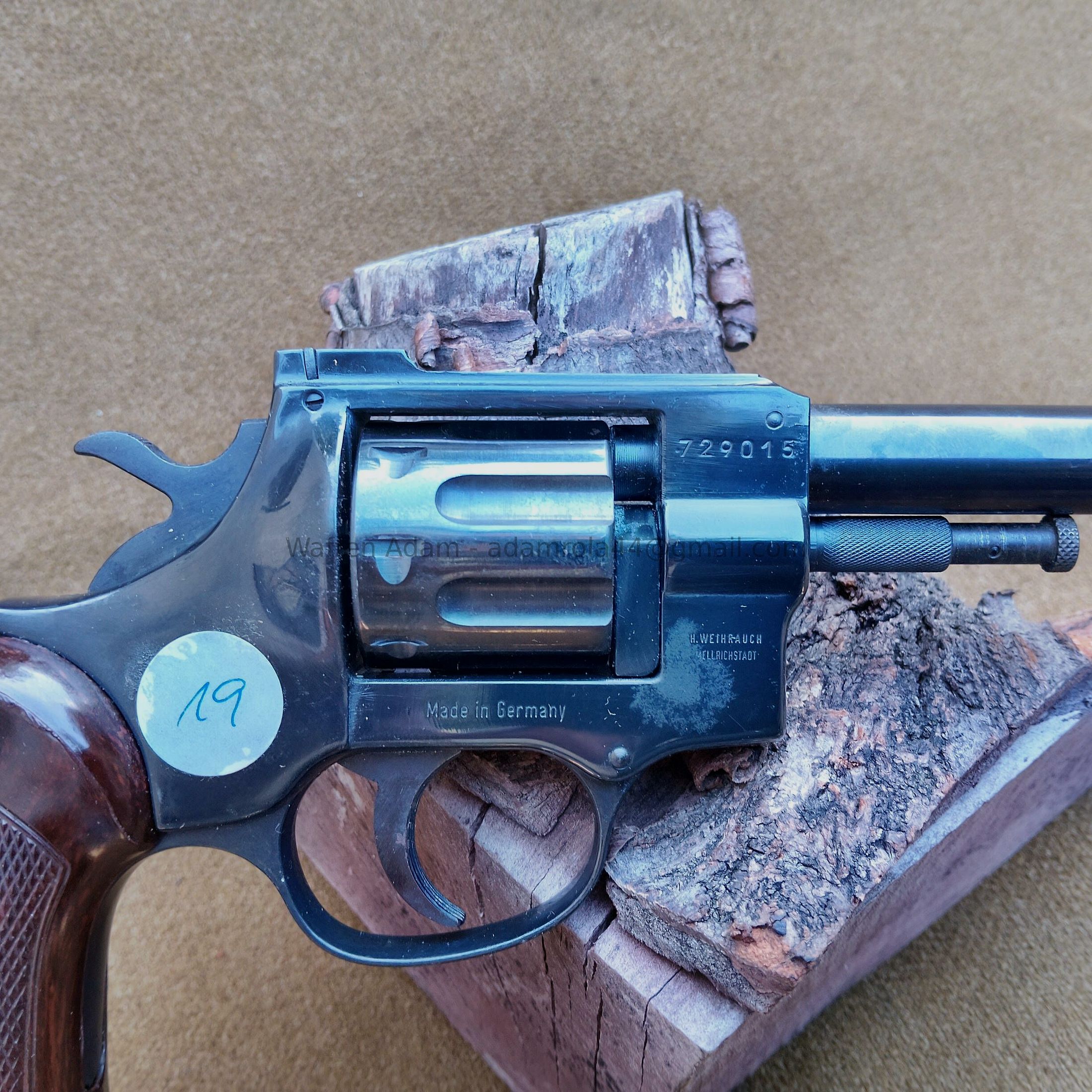 Weihrauch Präzisions- Revolver	 Arminius HW7 S Sport