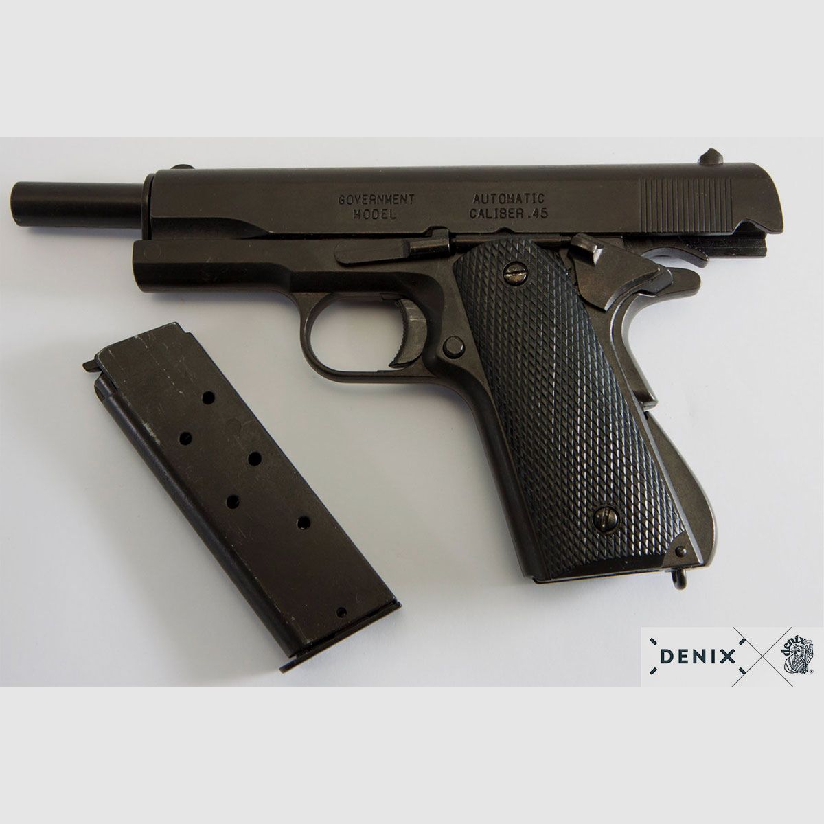 DENIX – REPLICA LIBERA VENDITA | .45 PISTOL M1911A1 USA 1911 WW II, immagine 9 di 14