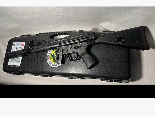 MP5 Lizenzfertigung MKE T94 A2 halbautomatische Büchse incl Koffer, Einsatz 9mmLuger