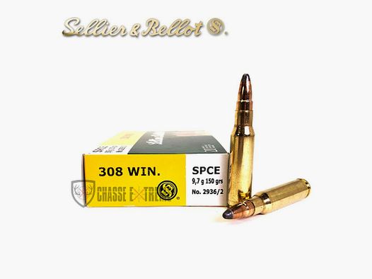 20 nabojów S&B kal.308 Win 150gr SPCE
