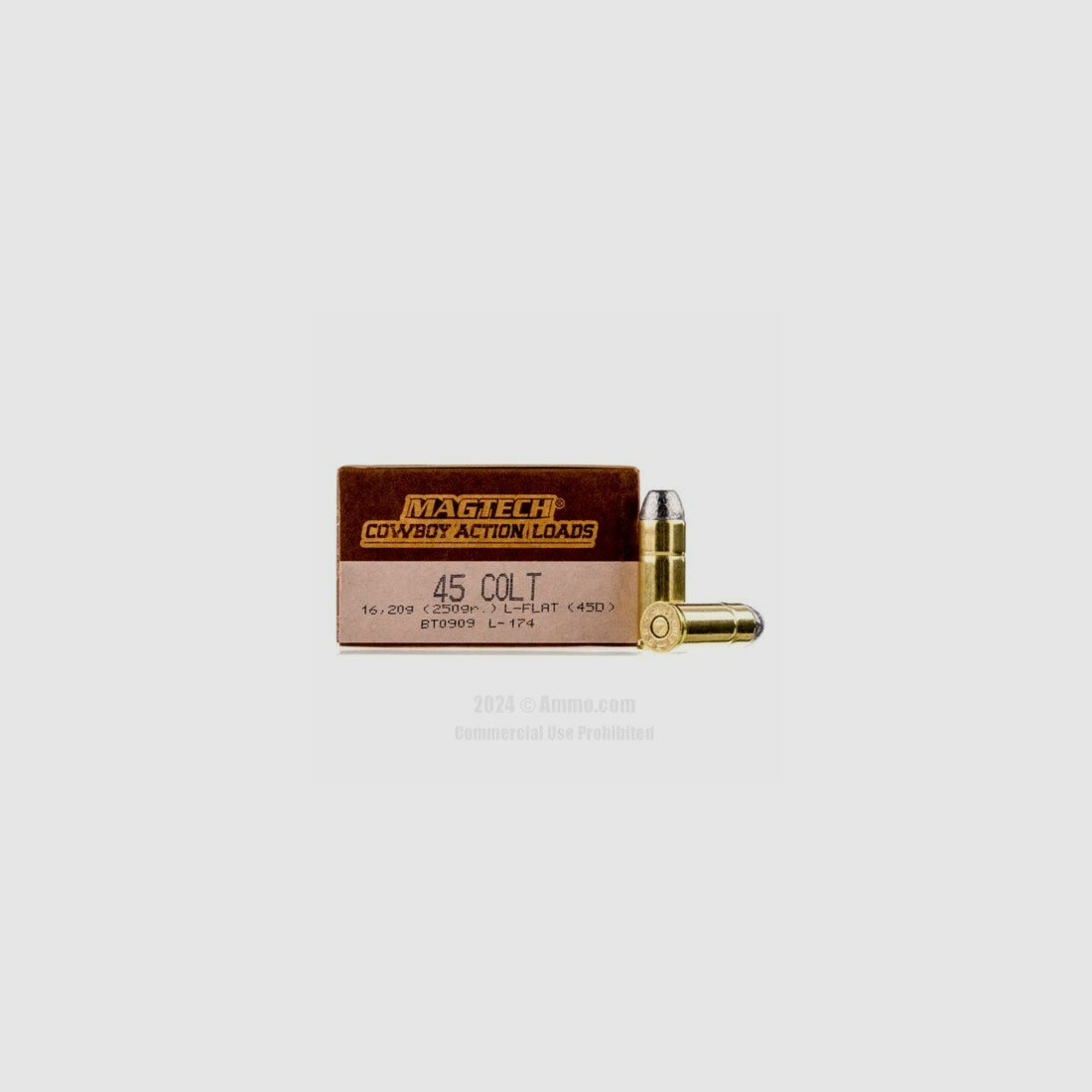 Magtech .45 Colt 250 grs L-Flat ( #45D )