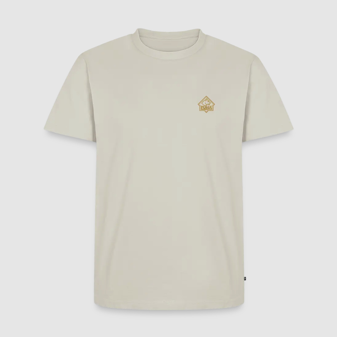 PUMA Herren Premium T-Shirt „Sharp Staff White Hunter"