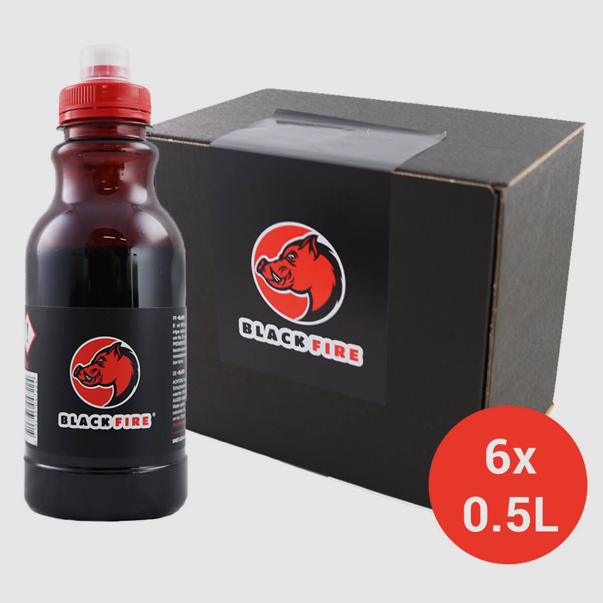 Black Fire Goudron de Hêtre BlackFire 6x0,5 Appât pour Gibier