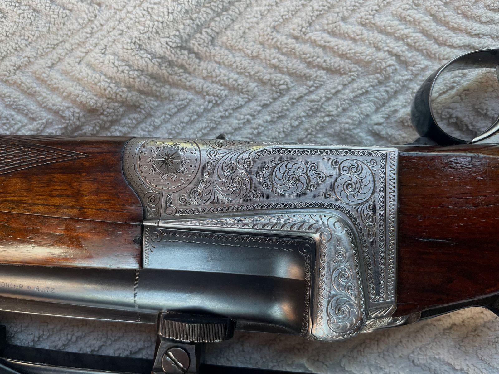 Krieghoff doppietta 7x57R / 16/70, HANDSPANNER, immagine 5 di 8