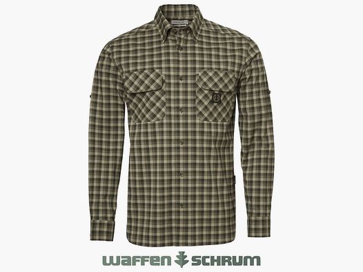 Chevalier Hemd Creek Shooting Fit Mink Brown Checked