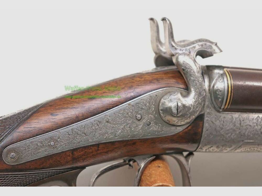 Sharpening - Hannover ignition double rifle