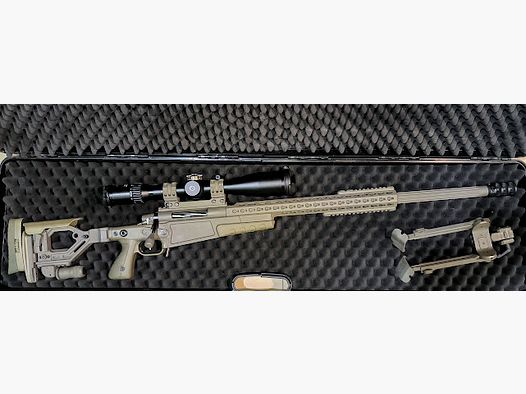 Karabin precyzyjny JANCZEWSKI CUSTOM na systemie NESIKA, kal. 338 Lapua Magnum - ZESTAW