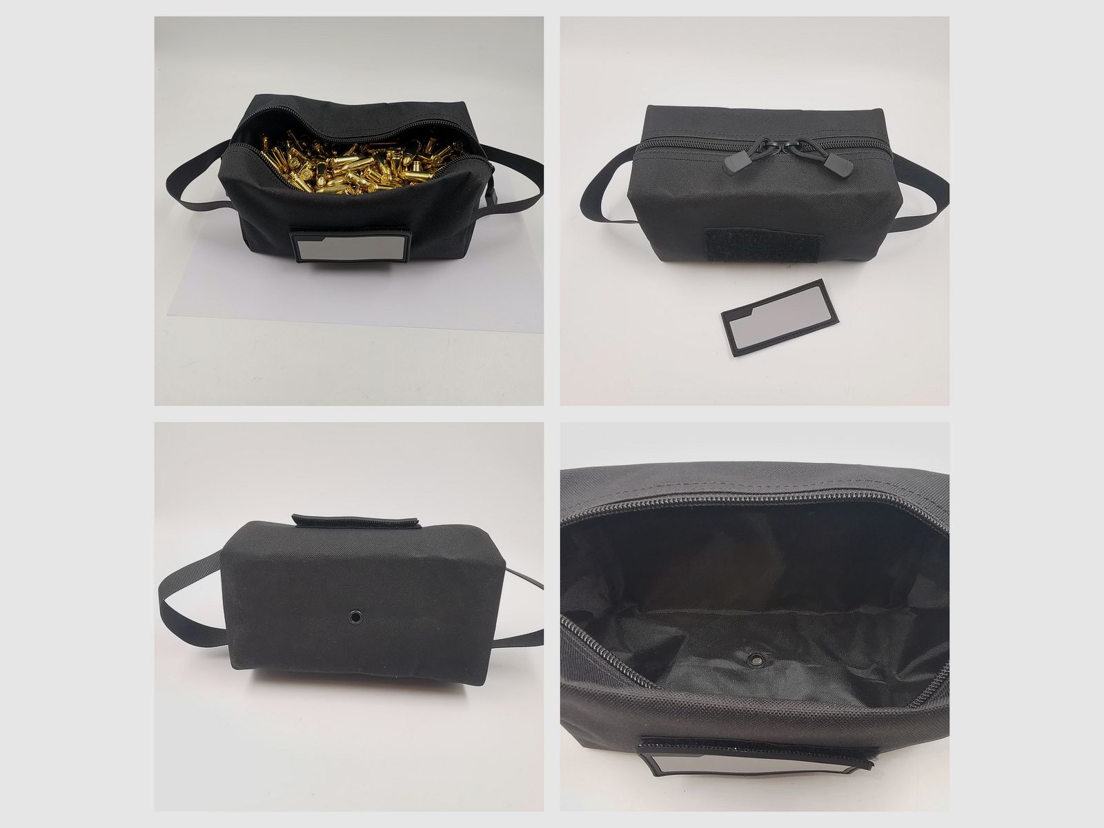 Munition Tasche Ammo Pouch Beutel schwarz sand oliv Jagd BDS IPSC Pistole Gewehr 9x19 308 9mm Kugel