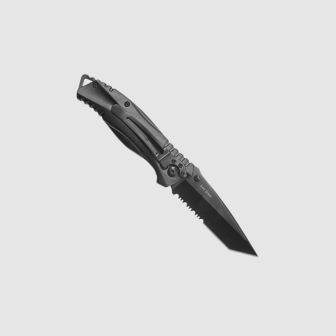 BLACK ICE One Taschenmesser mit Tantoklinge