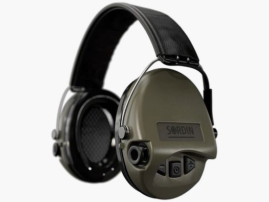 Sordin Supreme Pro - Active Hearing Protection Digital Color: Green