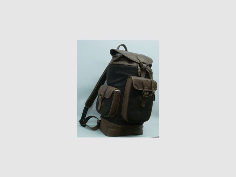 Zaino in pelle - 35 litri, 3 tasche esterne